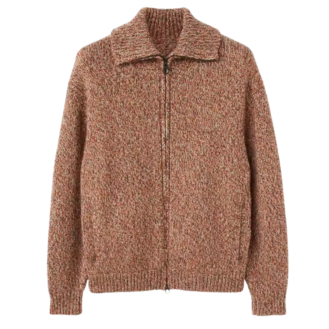 Savrani™ | Bomber con zip in lana d’alpaca