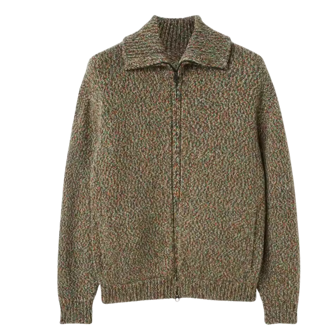 Savrani™ | Bomber con zip in lana d’alpaca